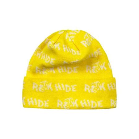 Raw Hide Mesh OG Logo Beanie (Yellow)