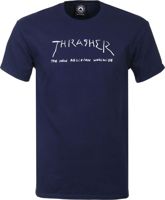Koszulka Thrasher New Religion World Wide Navy