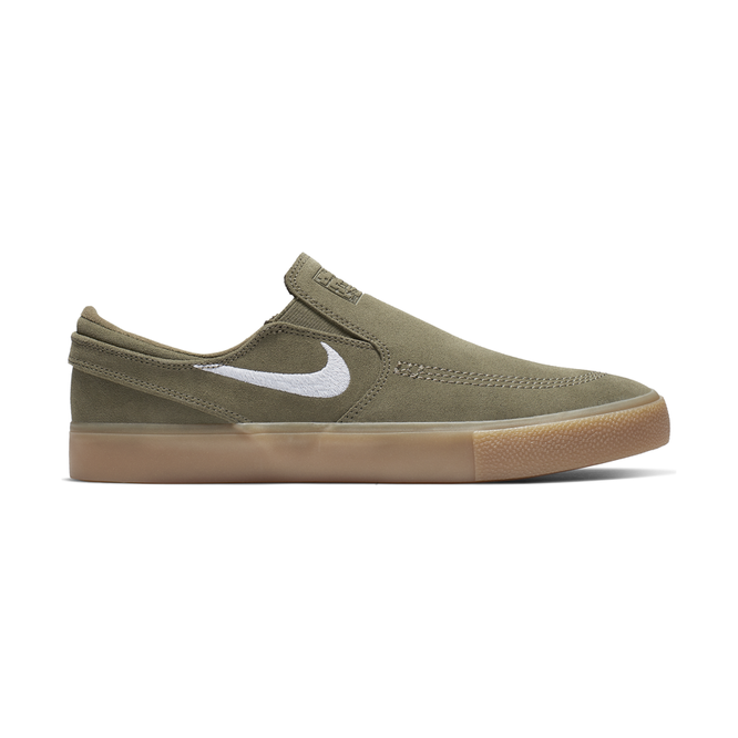 Nike SB Zoom Janoski Slip RM shoes Medium Olive White