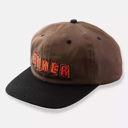 Baker Skateboards Crumb Snapback (Brown / Black)