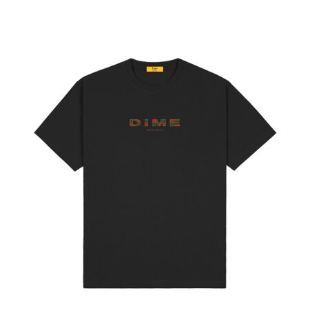 Dime Block Font T-Shirt (Black)