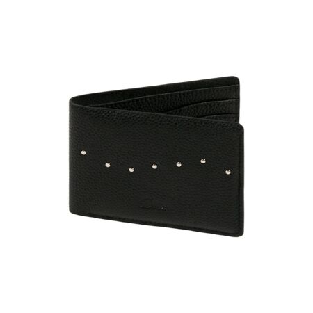 Dime Studded Bifold Wallet (Black)