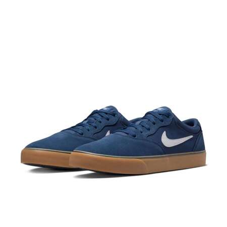 Nike SB Chron 2 (Navy / White / Navy / Gum Light Brown)