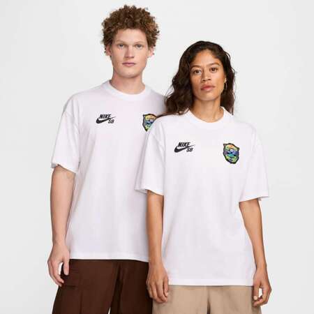 Nike SB Federation Agnostic Skate T-Shirt (White)
