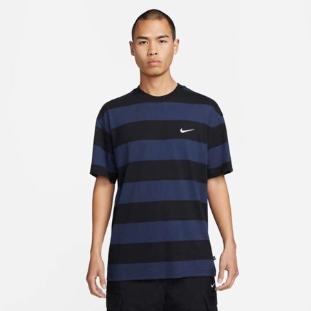 Nike SB Stripe Tee (Midnight Navy / Black / White)