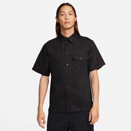 Nike SB Tanglin Short-Sleeve Skate Shirt (Black)