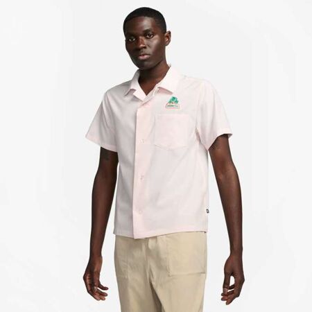 Nike SB x Jarritos®️ Short-Sleeve Bowling Button-Up Shirt (Pearl Pink)