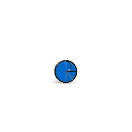 Polar Skate Co. Fill Logo Pin (Blue)