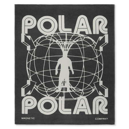Polar Skate Co. Magnet Picnic Blanket (Black / Cloud White)