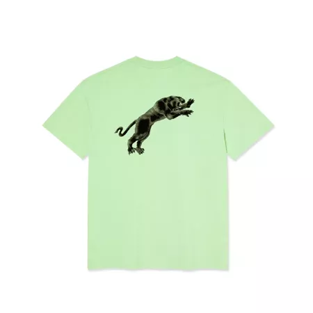 Polar Skate Co. Tape and Panther Tee (Mint Green)