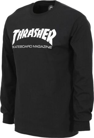 Thrasher Skate Mag Logo Longsleeve (Black)