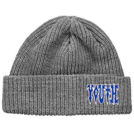 Youth Skateboards Lightning Beanie (Grey)