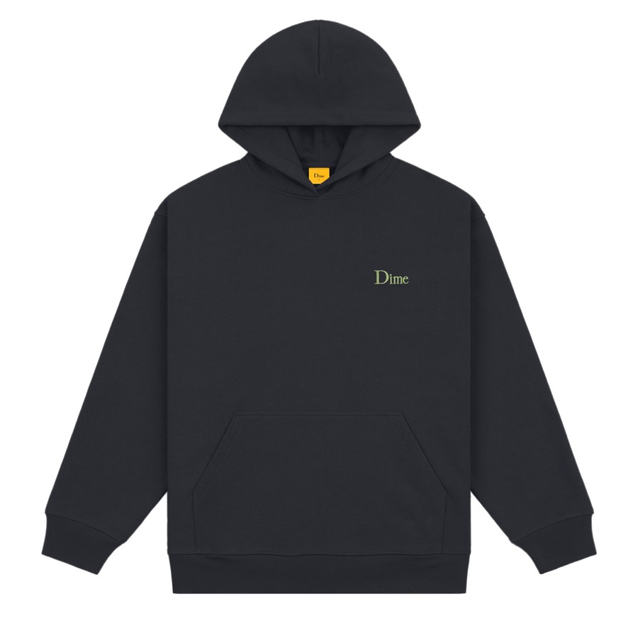 Dime Classic Small Logo Hoodie (Outerspace)