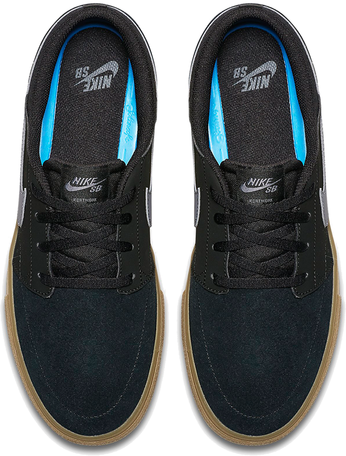 NIKE SB Portmore II Solar Black Dark Gray shoes