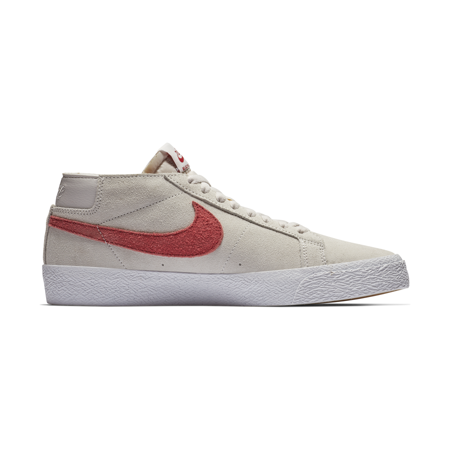 Nike SB Zoom Blazer Chukka XT Shoes Vast Gray Team Crimson