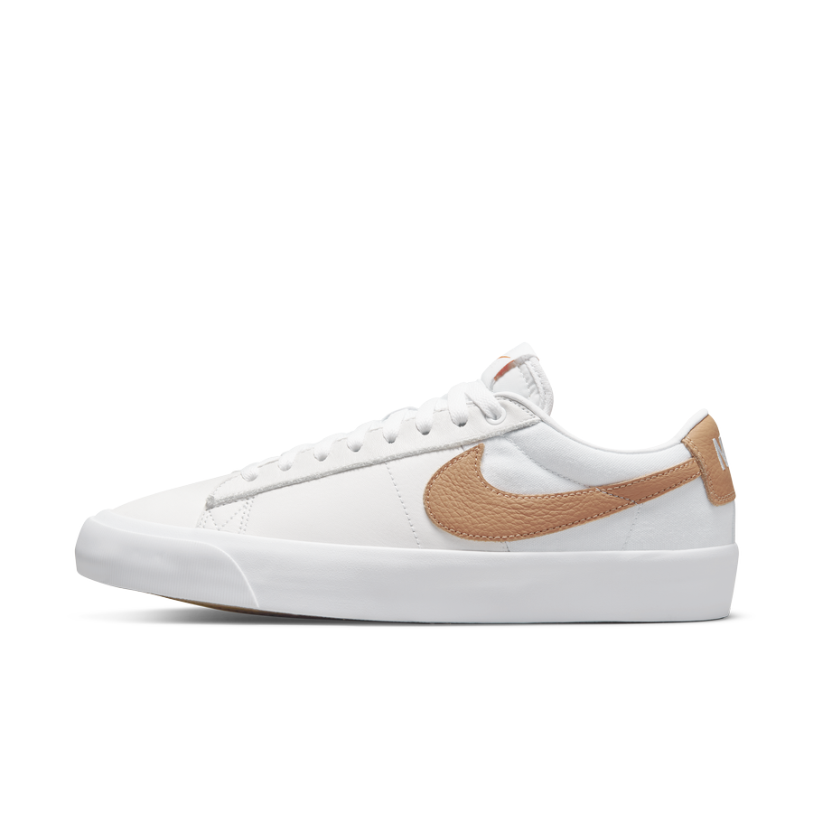 Nike SB Zoom Blazer Low Pro GT ISO (White / Light Cognac / White)