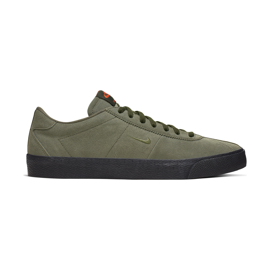 Nike SB Zoom Bruin ISO shoes Sequoia Medium Olive Safety Orange