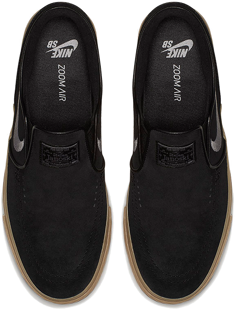 Nike SB Zoom Stefan Janoski Slip shoes Black Gum Light Brown