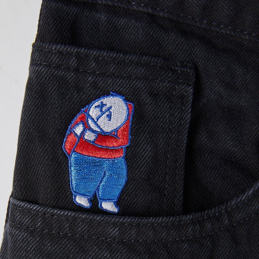 Polar Skate Co. Pants Big Boy Jeans (Pitch Black)