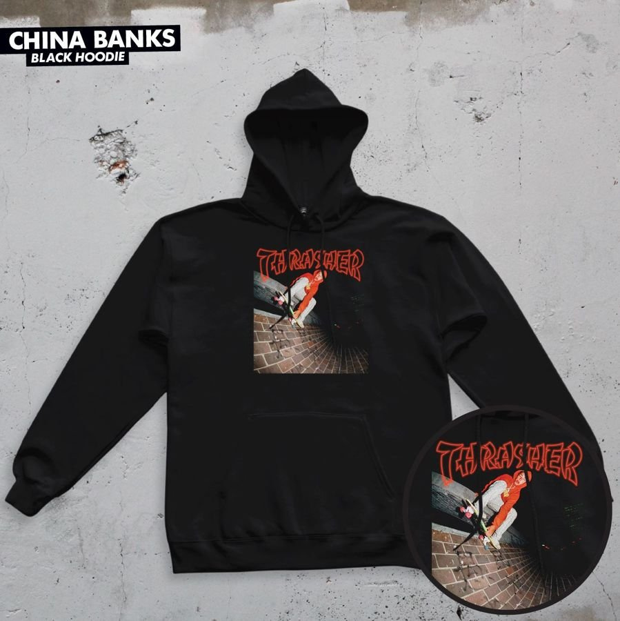 Thrasher chinese hoodie sale