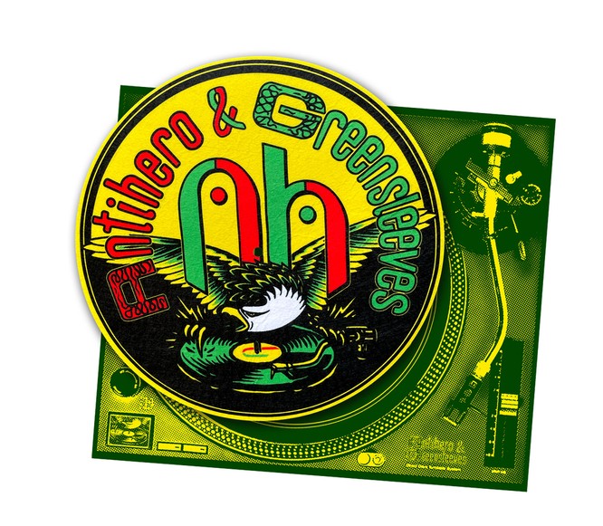 AntiHero Skateboards x Greensleeves 12" Record Slipmat