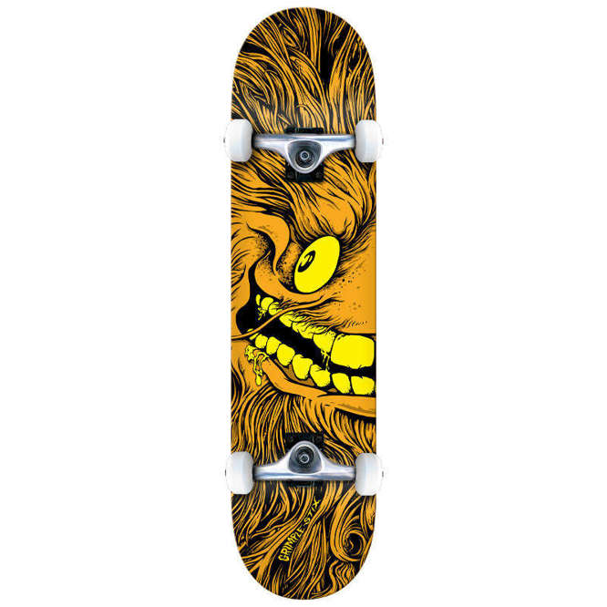 Antihero Grimple Full Face MINI Complete Skateboard 7.38" x 29.3"