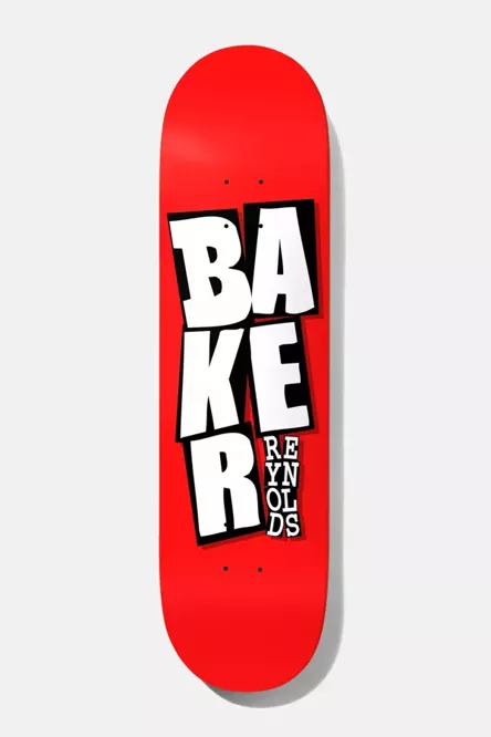 Baker Skateboards Reynolds Stacked (Red)