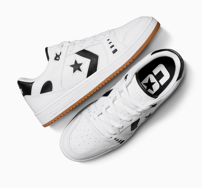 CONS AS-1 Pro Leather (White/Black/White)