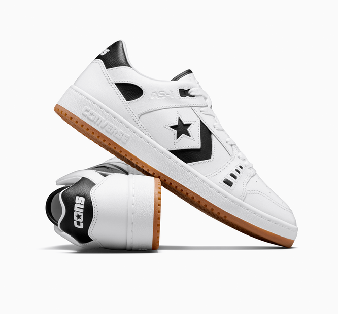 CONS AS-1 Pro Leather (White/Black/White)