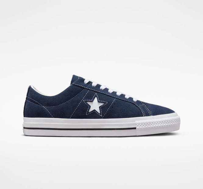 CONS One Star Pro Classic Suede (Navy / White / Black)