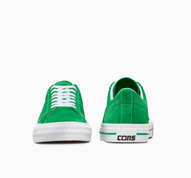 CONS One Star Pro Suede (Green/White/Gold)