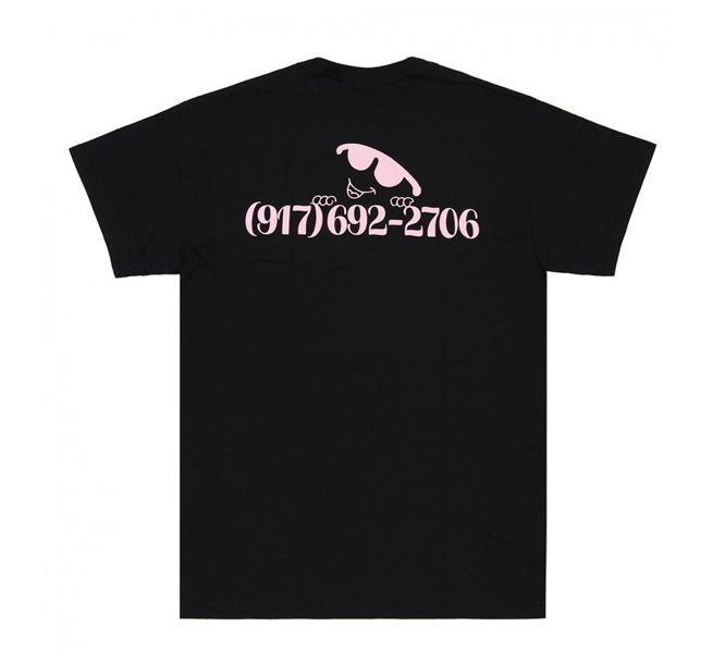 Call Me 917 Boogie Pocket T-Shirt (Black)