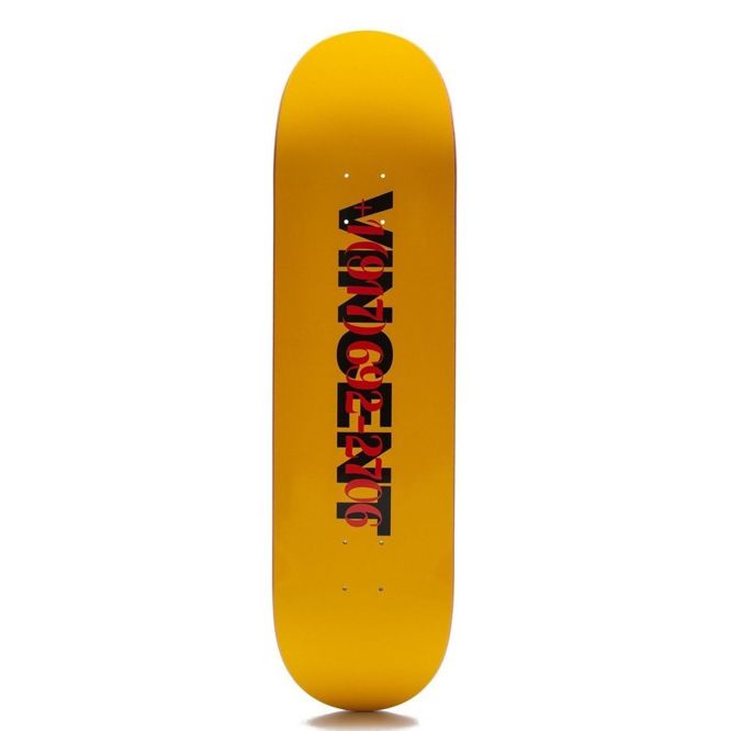 Call Me 917 Vincent Diatlone board (Yellow) 8.25"