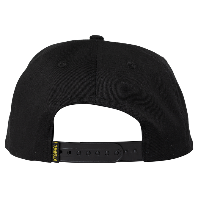 Crooked Eyes Twill Snapback (Black)