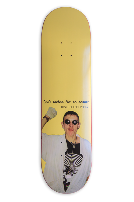 DECK SOUR SKATEBOARDS JOSEF SCOTT JATTA TECHNO 8.5"