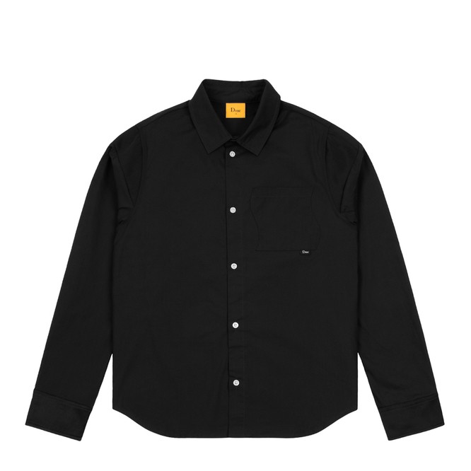 Dime Button Up Shirt (Black)