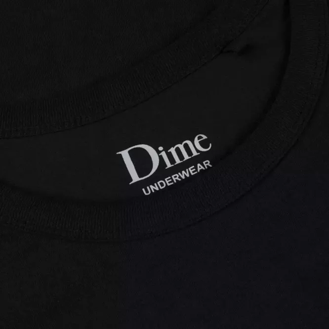 Dime Classic 2 Pack Undershirts (Black)