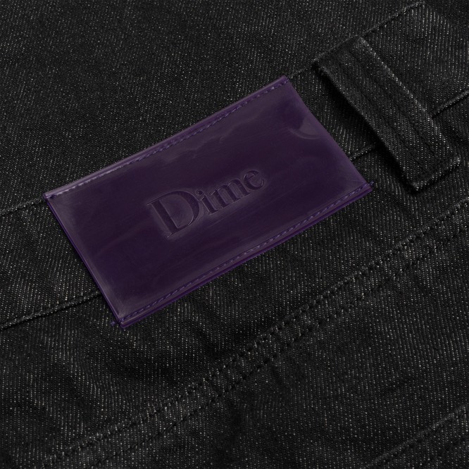 Dime Classic Baggy Denim Pants (Black Washed)