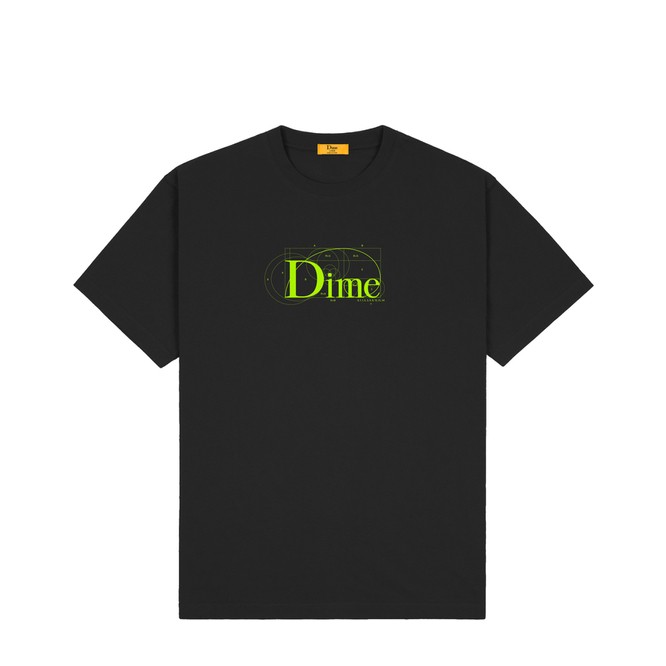 Dime Classic Ratio T-Shirt (Black)
