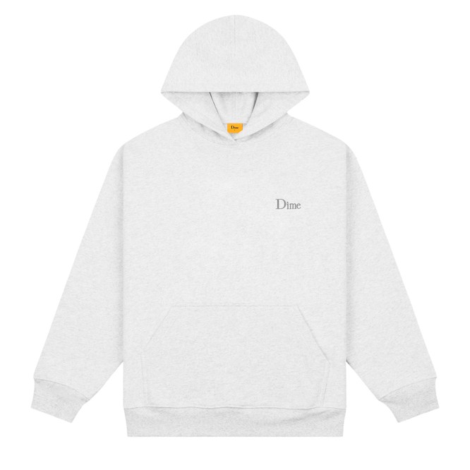 Dime Classic Small Logo Hoodie (Ash)