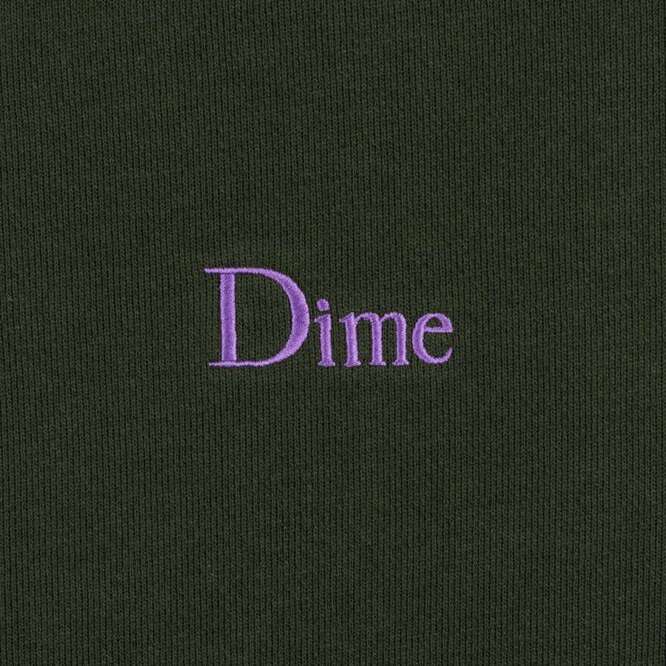 Dime Classic Small Logo Sweatpants (Forest Green)