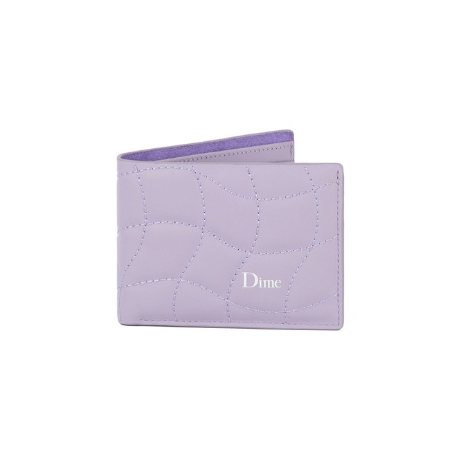 Dime Quilted Bifold Wallet (Lavender)