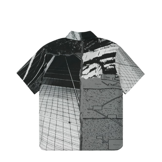 Dime Secret Button-Up Shirt (Cement)