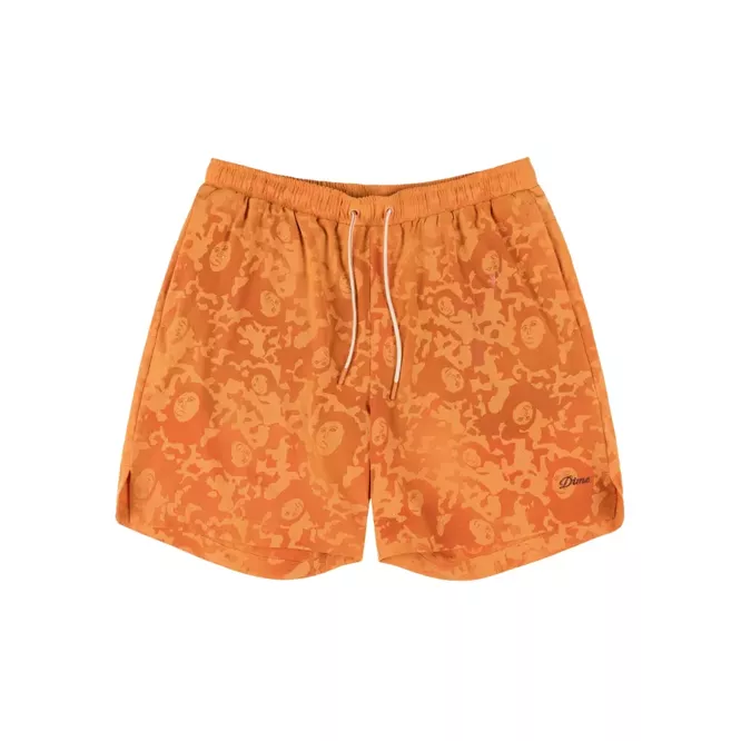 Dime Secret Swim Shorts (Orange)