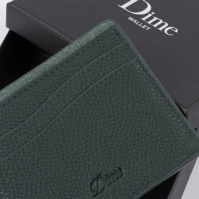 Dime Studded Bifold Wallet (Forest)