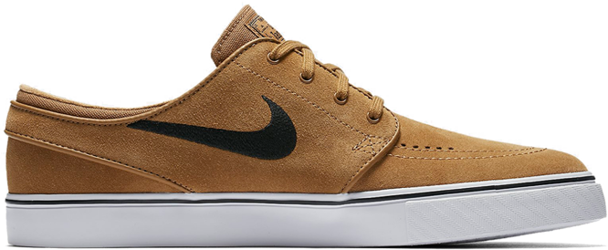 NIKE SB Zoom Stefan Janoski Golden Beige / Black shoes