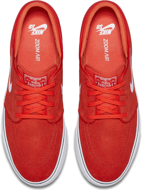 NIKE SB Zoom Stefan Janoski Max Orange / White shoes