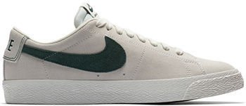 Nike SB Blazer Low shoes (Summit White / Deep Jungle)