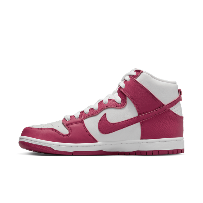 Nike SB Dunk High Pro ISO (Sweet Beet / White / Sweet Beet)