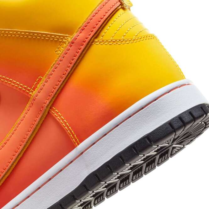 Nike SB Dunk High Pro "Sweet Tooth" (Amarillo / Orange / White / Black)